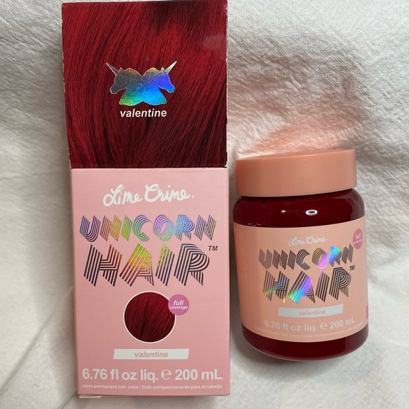 Lime Crime Semi Permanent Vegan Hair Dye Shade Valentine New And Unopened - Picture 1 of 7